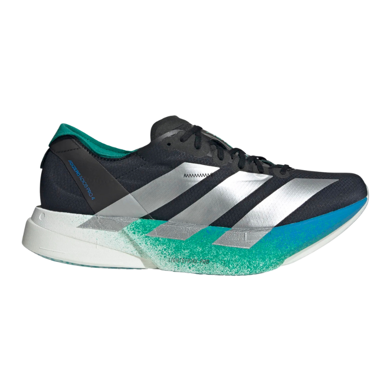 ADIDAS ADIZERO ADIOS PRO 4 CBLACK-MSILVE-GLRGRN - JR6365A0QM