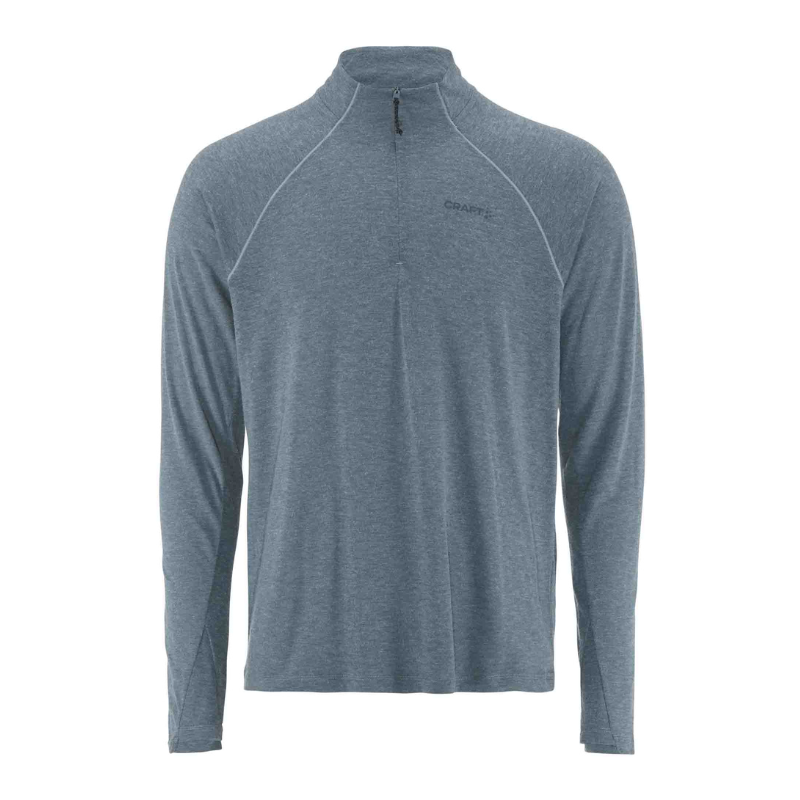 CRAFT WOOL LS TEE Homme...