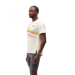 HOKA RACE DAY SHORT SLEEVE ALABASTER FLARE - 1173530P-AFLR